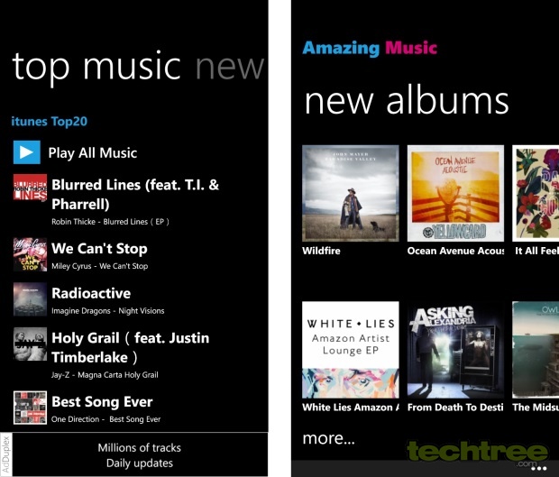 Download: Amazing Music (Windows Phone)