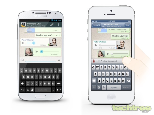 WhatsApp Will Support Voice Messaging Soon