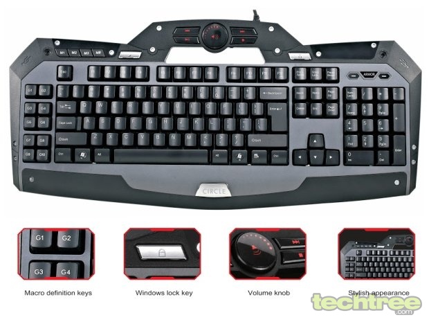 Circle Launches ARMOR Gaming Keyboard for Rs 4,000