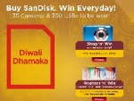 SanDisk Announces Diwali Dhamaka Contest With 35 Digicams Up For Grabs