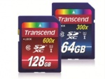 Transcend Launches 64GB, 128GB Memory Cards