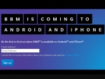 BBM Android Beta App Demoed On Video