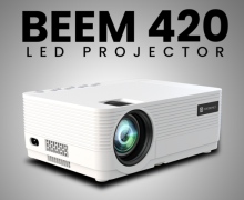 Bring Home a Cinematic Experience with Portronics Beem 420 Multimedia Projector