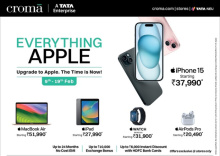 Upgrade to the latest Apple Products with Croma's Everything Apple Campaign!