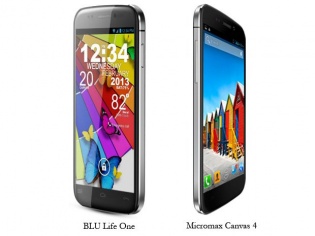 Is The Micromax Canvas 4 A Rebranded BLU Life One?