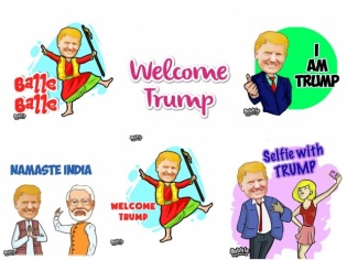 Bobble celebrates 'Namaste Trump" with new GIFs, and Stickers