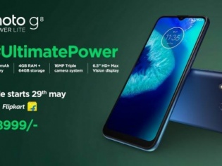 Motorola launches the all-new moto g8 power lite